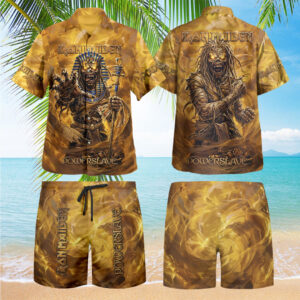 Iron Maiden 3D Hawaiian Apparel - TMTHU7803