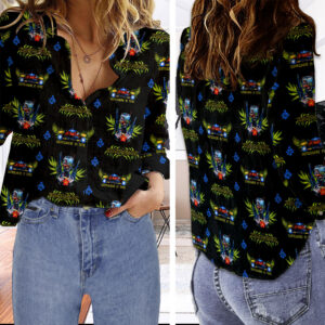Iron Maiden 3D Women Linen Shirt - TANTN24629