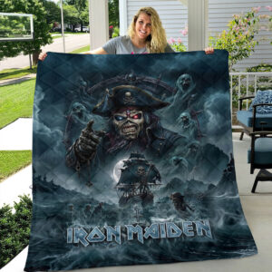 Iron Maiden Quilt Blanket - TMTHU7856