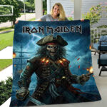 Iron Maiden Quilt Blanket – HOATT19939