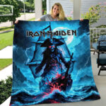 Iron Maiden Quilt Blanket – HOATT19940