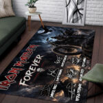 Iron Maiden Rectangular Rug – TMTHU7767