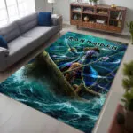 Iron Maiden Rectangular Rug – HOATT19182