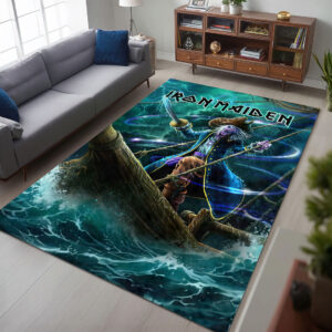 Iron Maiden Rectangular Rug - HOATT19182