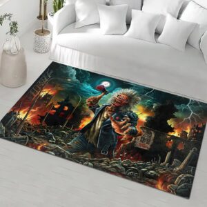 Iron Maiden Rectangular Rug - HOATT19556