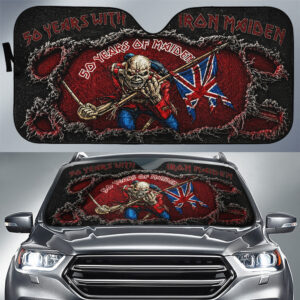 Iron Maiden Auto Sun Shade - TMTHU7826
