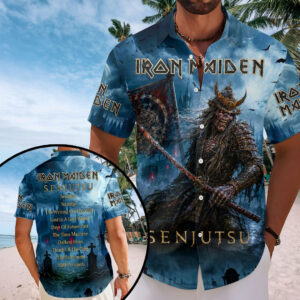 Iron Maiden Short Sleeve Button-Down Shirt – HOATT19668
