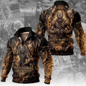 Iron Maiden Thick Knit Fleece Jacket - TMTHU7605