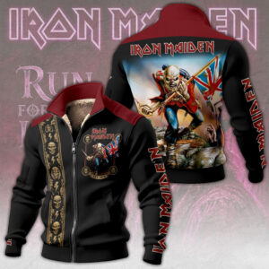 Iron Maiden Thick Knit Fleece Jacket - TMTHU7279