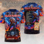 Iron Maiden World Tour 2026 3D Apparel – TMTHU7457
