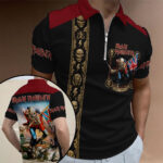 Iron Maiden Zip Polo Shirt – TMTHU7278