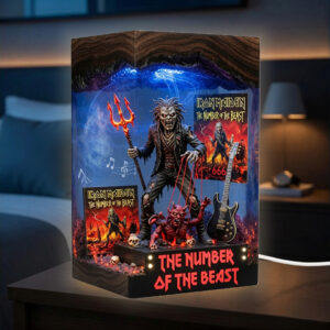 Iron Maiden Custom Shape Acrylic Light Box - TANTN24409