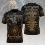 Iron Maiden 2026 World Tour 3D Apparel – HOATT19453