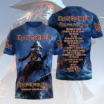 Iron Maiden 2026 World Tour 3D Apparel – HOATT19213