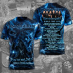 Iron Maiden 2026 World Tour 3D Apparel – TMTHU7248