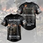 Iron Maiden 2026 World Tour Baseball Jersey – HOATT19885