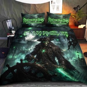 Iron Maiden 2026 World Tour 3-Piece Duvet Bedding Set - HOATT19294