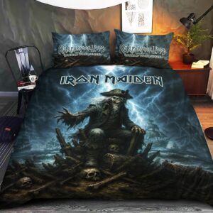 Iron Maiden 2026 World Tour 3-Piece Duvet Bedding Set - HOATT19904