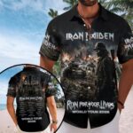 Iron Maiden 2026 World Tour Short Sleeve Button-Down Shirt – HOATT19706