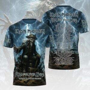 Iron Maiden 2026 World Tour 3D Apparel - HOATT19145