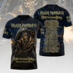 Iron Maiden 2026 World Tour 3D Apparel – HOATT19176