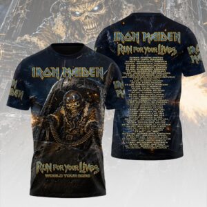 Iron Maiden 2026 World Tour 3D Apparel - HOATT19176