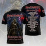 Iron Maiden 2026 World Tour 3D Apparel – HOATT19711