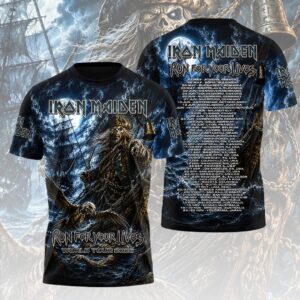 Iron Maiden 2026 World Tour 3D Apparel - HOATT19820