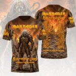 Iron Maiden 2026 World Tour 3D Apparel – HOATT19825