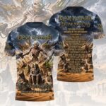Iron Maiden 2026 World Tour 3D Apparel – HOATT19855
