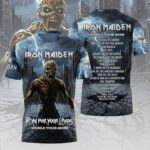 Iron Maiden 2026 World Tour 3D Apparel – HOATT19893