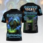 Iron Maiden 2026 World Tour 3D Apparel – HOATT19178