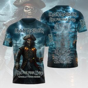 Iron Maiden 2026 World Tour 3D Apparel - HOATT19183