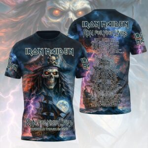 Iron Maiden 2026 World Tour 3D Apparel - HOATT19202