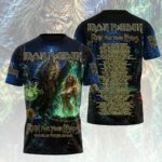 Iron Maiden 2026 World Tour 3D Apparel – HOATT19407