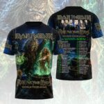 Iron Maiden 2026 World Tour 3D Apparel – HOATT19515