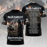 Iron Maiden 2026 World Tour 3D Apparel – HOATT19708