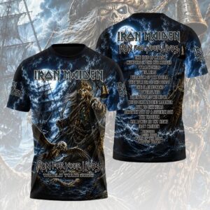 Iron Maiden 2026 World Tour 3D Apparel - HOATT19819