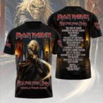 Iron Maiden 2026 World Tour 3D Apparel – HOATT19920