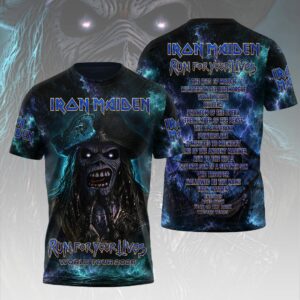 Iron Maiden 2026 World Tour 3D Apparel - HOATT19952