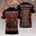 Iron Maiden 2026 World Tour 3D Apparel – HOATT19973