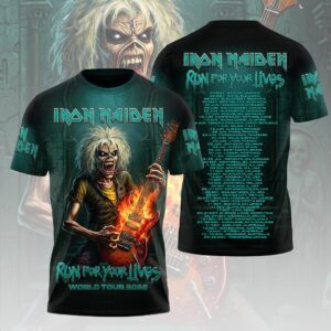 Iron Maiden 2026 World Tour 3D Apparel - HOATT19326