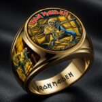 Iron Maiden 3D Engraved Ring – HOATT19509