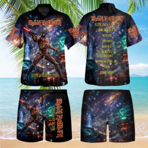Iron Maiden 3D Hawaiian Apparel - HOATT19767