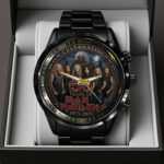 Iron Maiden 50 Years Anniversary Black Stainless Steel Watch – TANTN24559