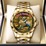 Iron Maiden Alloy Luxury Quartz Watch – HOATT19958