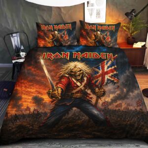 Iron Maiden 3-Piece Duvet Bedding Set - HOATT19905
