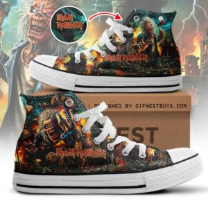 Iron Maiden High Top Canvas Shoes – HOATT19803