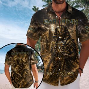 Iron Maiden Short Sleeve Button-Down Shirt – HOATT19523