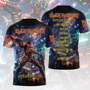 Iron Maiden 2026 World Tour 3D Apparel - HOATT19146